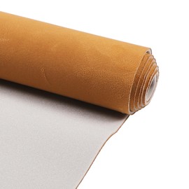 Partuto Suede Fabric 150g Headliner Fabric 53.94" l x 47.64" W Interior Trim DIY Roof Repair Replacement Foam Backing for Car Truck RV SUV Automotive Brown