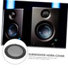 KONTONTY 1set Car Speaker Guard Decorative Mesh Protector for Speakers