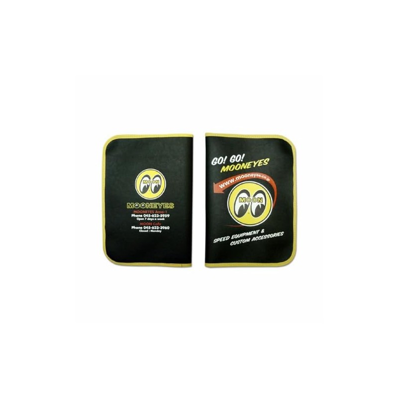 MOONEYES GO DF-MGC144BK-MON Title Holder (Car Verification Insert)