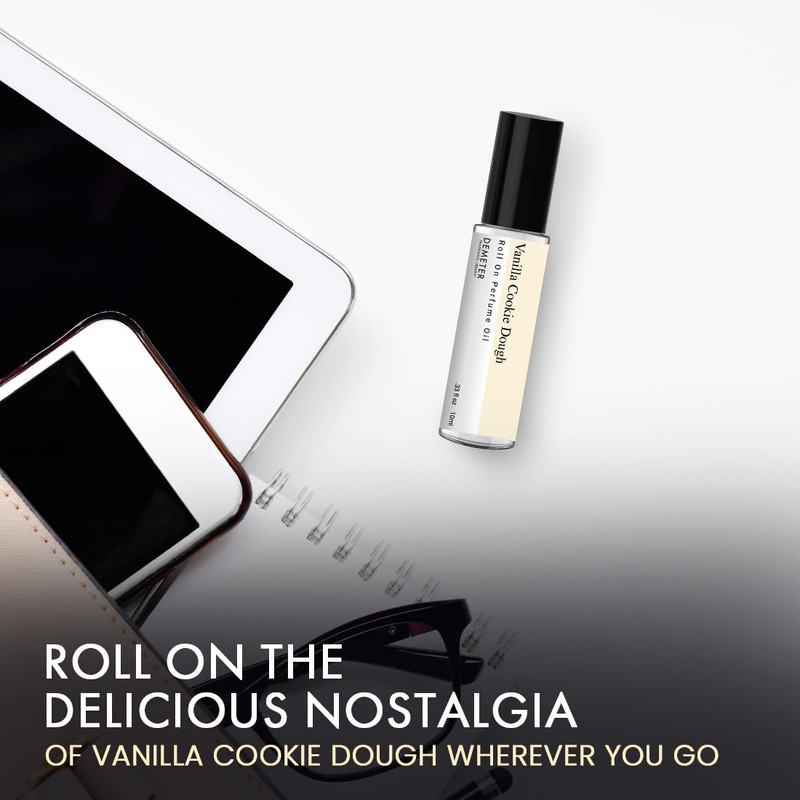 DEMETER Vanilla Cookie Dough Roll On Perfume Oil, 0.33 Oz,