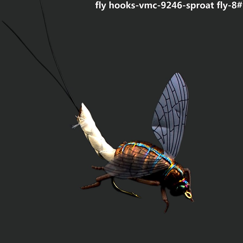 Fly Fishing Kit with Fly Box/Nymph/Dry Flies, Wet Flies/Streamers/Realistic Flies