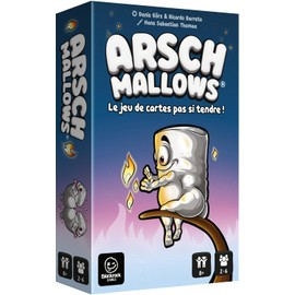 Blackrock Games Arschmallows Card Game French Version - Board Game for Playing with Family or Friends from 8 Years, 2 to 6 Players, Company, Fun, Thinking and Tactics