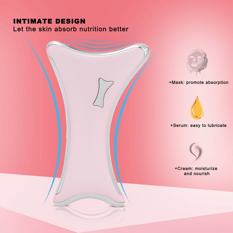 LED Electric Gua Sha Board USB Vibration Heating Scraping Massager