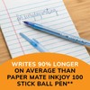 BIC GSM11BE Round Stic Xtra Life Ballpoint Pen, Blue Ink,