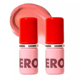 Cociero 코시에로 젤러시 촉촉 틴트 플럼퍼 01 핑크피치 X2개 Coshiero Gel-Lush Moisturizing Tint Plumper 01 Pink Peach X2 Pieces
