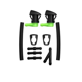 BC3Z-17603-A, Adjustable Front Automotive Replacement Windshield Wiper Nozzles Kit for Ford F250 F350 F450 Super Duty Trucks 2011-2016, Edge 2011-2014, BT4Z-17603-A, Quality Fit, Pack of 2