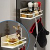 Robin Goods® Fridge Magnetic Shelf - Hanging Shelf with 2