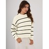 ZAFUL Womens Sweater Long Sleeve Crewneck Soft Basic Knit 2025