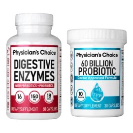 Probióticos 60 Billones + Enzimas Digestivas 150mg