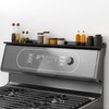 Aockh Stove Top Shelf, 2pcs 15" Stainless Steel Kitchen Spice