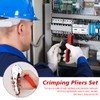 Focenat Crimping Pliers, Wire Stripping Tool, Compression Pliers Set with