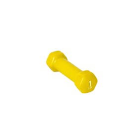 CAP Barbell 1 lb Vinyl Coated Dumbbell – Single | Yellow