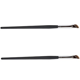 TOVINANNA 2pcs Angled Eyebrow Brush Thin Eyeliner Brush Brow Tool for Eye Makeup