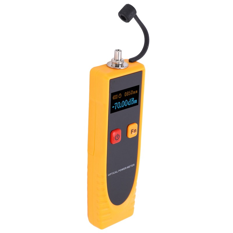 GM65 Optical Power Meter Red Light MultiWavelength Selection Optical Fiber