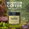 Mushroom Coffee - 36 Servings, Instant Coffee Mix Includes 10