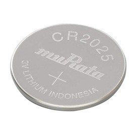 Murata CR2025 Battery DL2025 ECR2025 3V Lithium Coin Cell (10 Batteries)