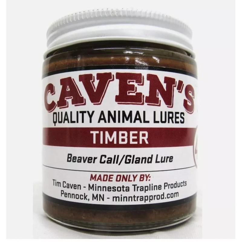 Cavens Caven's Timber - Beaver Castor Lure Large 4 Ounce