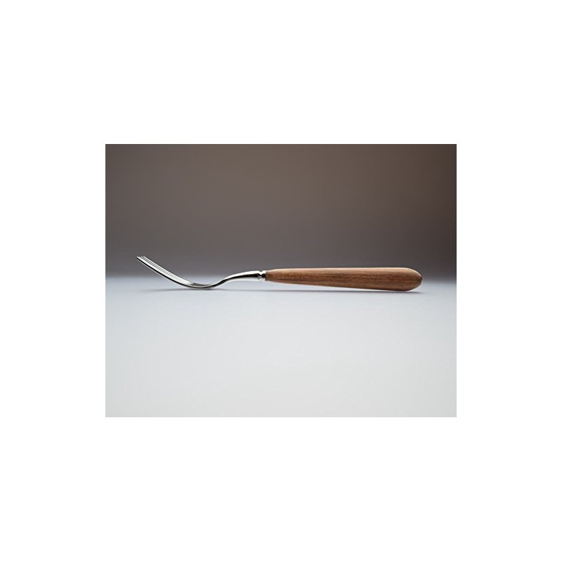 ALFACT Alsace Dinner Fork, Wooden Handle, Made in Japan, Tsubame
