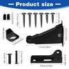 Screen Door Closer Kit, Storm Door Closer Bracket Replacement Parts