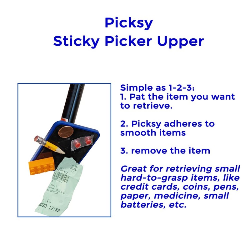 PICKSY Sticky Picker-Upper | Reaching Aid