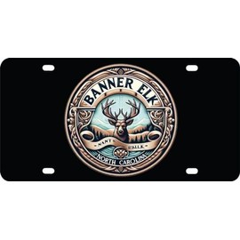 Banner Elk North Carolina Souvenir Car-Home Decoration Mini Metal License Plate 4.75 x 2.25 inch