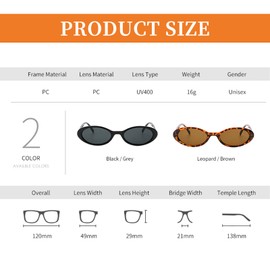Thoquene Pack of 2 Retro Sunglasses Women's Women's Protection Sunglasses, beige