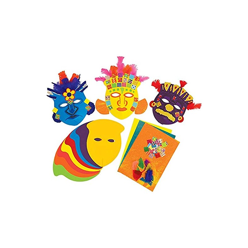 Springboard 25013 Make a Mayan Mask KS2 History Craft Activity