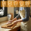 4 Pack Bread Slicer with 8 Replacement Serrated Blades for