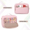 Prokva Journal Cover Bag, Journaling Supplies Storage Bag Carrying Case,