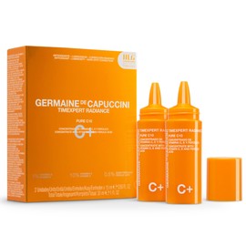 GERMAINE DE CAPUCCINI - Timexpert Radiance C+ Serum Pure C10 | Gleiche Formel, neue Verpackung | reine Vitamin-C-Behandlung + Vitamin E und Feruolsäure 30 Tage - 2 x 15 ml - alle Haut und Altersgruppen