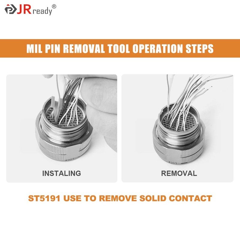 JRready 25Pcs M81969 14 04 12 Solid Barrel Installing Removal