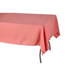 Zhen Linen 60 x 102 inch Rectangular Polyester Tablecloth (Coral)