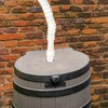 PF WaterWorks AQUAGREEN Rain Water Collection Downspout to Rain Barrel