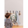 Les Déglingos Unisex Baby Chillos The Sloth Velvet Backpack, Green,