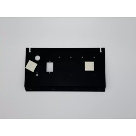 Atari New Reproduction Atari Utility Panel (Part Number 038003-01) - Matte Black