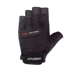 Chiba Unisex's Premium Gel Extreme Glove, Black, Medium
