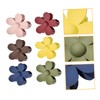 Healvian 6pcs Large Flower Ponytail Clip Non- Hair Holder for