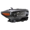 SUPAPRO Halogen Headlight Headlamps Black Housing w/o Bulbs For 2016-2019