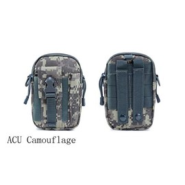 Hainan Fashion Men Bags Nylon Chest Diagonal Package Messenger Shoulder Bag Waterproof Sport Casual Running Outdoor Back Pack (One Size, ACU Camouflage)