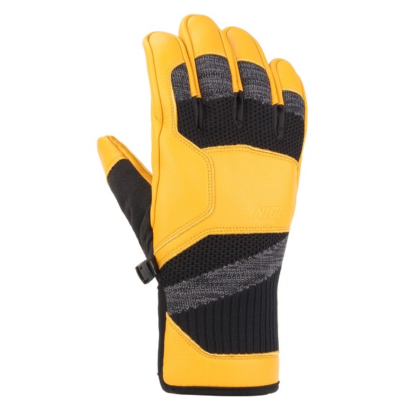 Gordini Men's Men's Camber Waterproof Insulated Gloves, Black/Wheat, Large