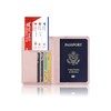 Premium RFID-Blocking Travel Wallet and Passport Holder - Slim and