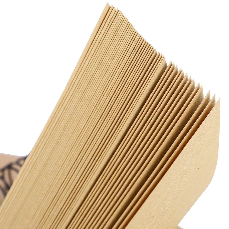 4Pcs Kraft Paper Sketchbook Retro Sketch Pad HandPainted Thick Art