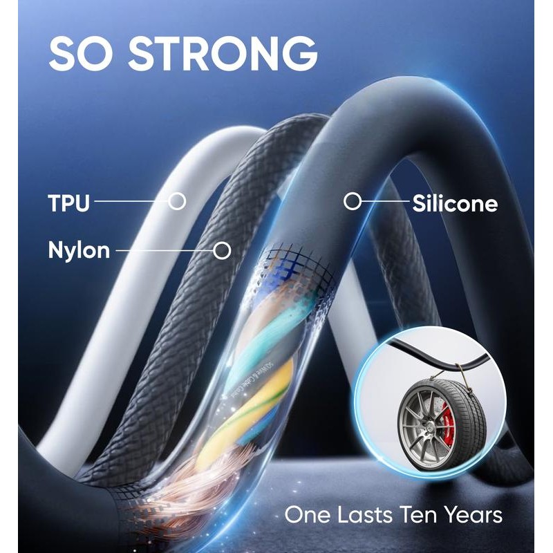 MagicJohn New MAGIC JOHN 4 in 1 Charging Cable 240W