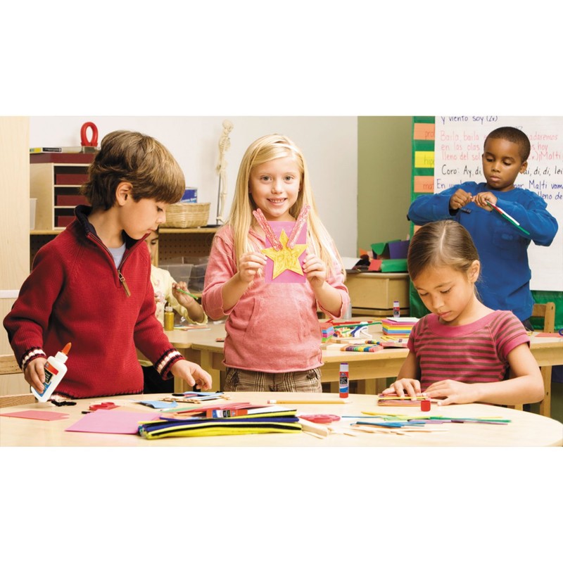 Elmer's E340 Washable School Glue, 1 gal, Liquid