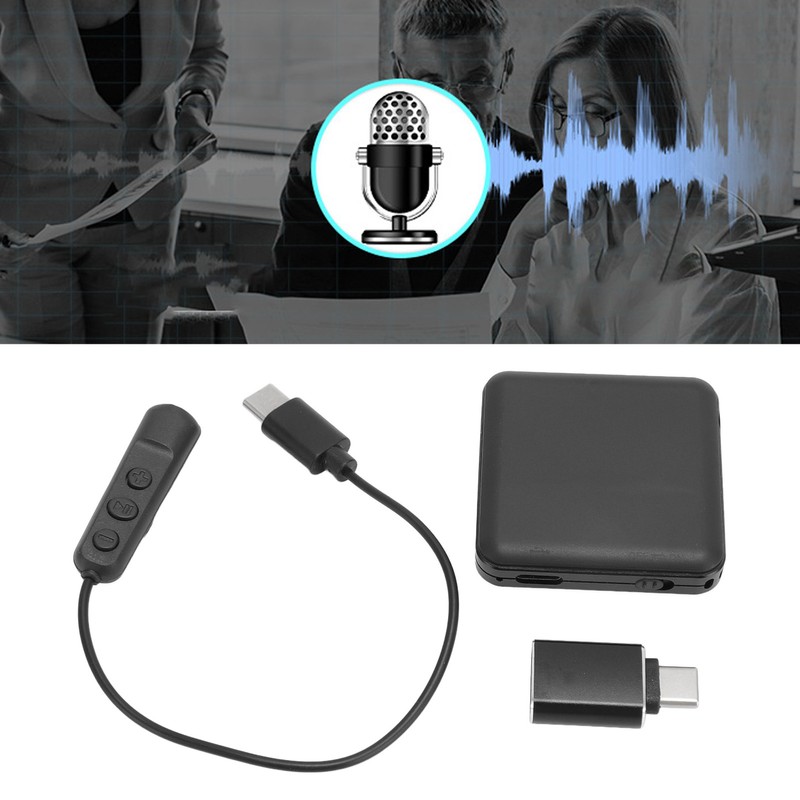 Magnetic Digital Voice Recorder Multifunctional Portable Voice Activated Recorder MP3