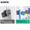 10 Amp 22MM Latching Push Button Switch Green 1NO 1NC