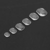 6pcs Watch Date Calendar Magnifying Glass Professional Convexity Watch Parts