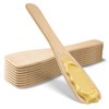 OSDUE Wooden Spatula, Set of 10 Beechwood Spatula for Cooking,
