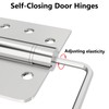 Hinges Self-Closing Door Hinges 4 inch 304 Stainless Steel Hinges