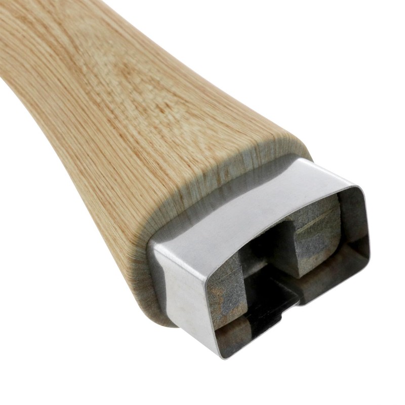 LoveIysp Universal Wooden Scald-Proof Pot Handle Replacement Grip, Stainless Steel